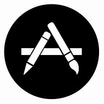 Image result for Black and White App Store Icon