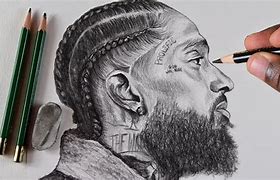 Image result for Drawings of Nipsey Hussle