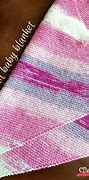 Image result for Bias Knit Baby Blanket Pattern