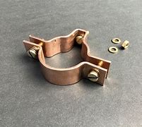 Image result for Copper Pipe Clamps