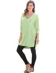 Image result for Plus Size Tunic Length Sweatshirt
