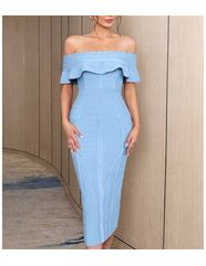 Image result for Light Blue Mini Dress