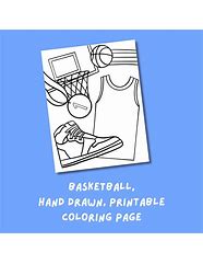 Image result for Free Basketball Coloring Pages