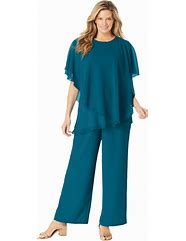 Image result for Plus Size Summer Pant Suits
