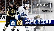 Gm 2: Maple Leafs at Bruins 4/22 | NHL Playoffs 2024