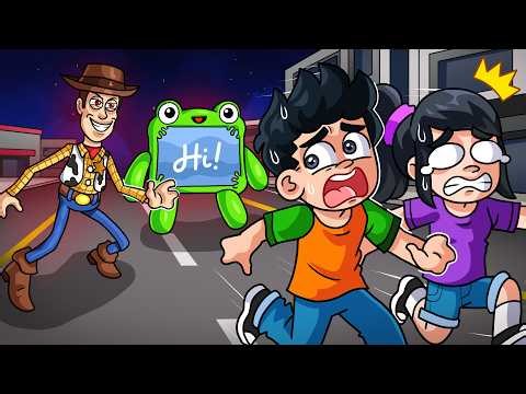 ESCAPAMOS DE LILYPAD Y WOODY EN BROOKHAVEN ROBLOX | ADRI SF