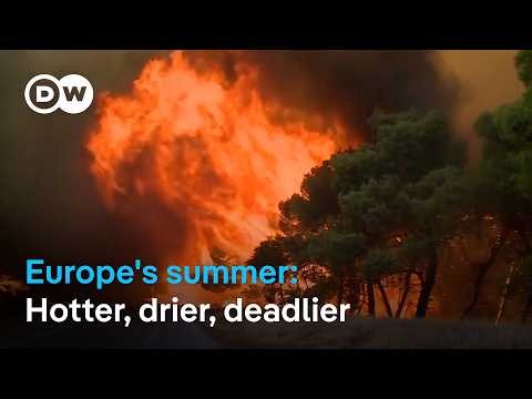 Europe's new hotter climate is already here: Just take a look... | DW News