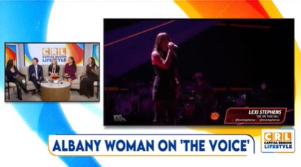 Albany native turns all four chairs on 'The Voice'
