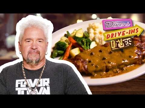 Guy Savors Gaelic Steak in Honolulu 🍀🥩 Diners, Drive-Ins and Dives | Food Network
