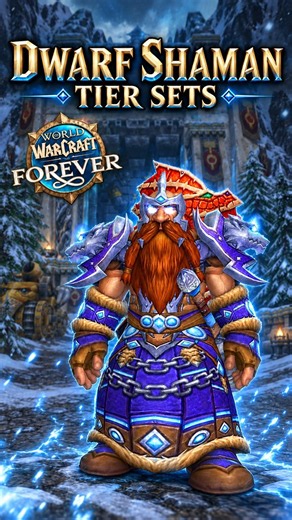 Every Dwarf Shaman Tier Set in WoW Forever