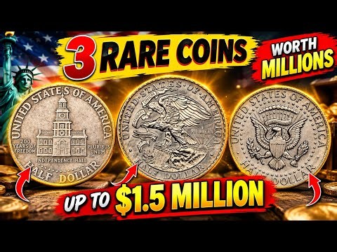 👉 MOST VALUABLE KENNEDY HALF DOLLARS WORTH BIG MONEY! Rare 50¢ Coins You Might Have!