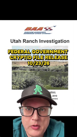 RED ALERT: GOVERNMENT RELEASES BIGELOW SKINWALKER RANCH CRYPTID FILES! #skinwalkerranch #bigfoot #dogman #government #publishtoall