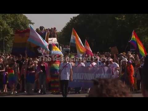 Berlin's flagship Pride event, called Christopher Street Day, takes place in heart of the city