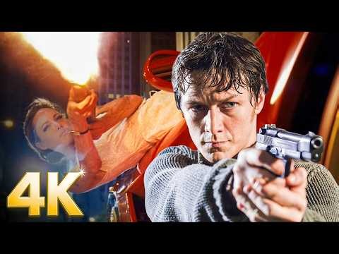 Assassins, Betrayals & Bullet Curves | Wanted |⚡ 4K