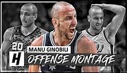 30 Minutes of Manu Ginobili LAST NBA Season - CRAZY Full Highlights 2017-18 (HD)