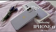 Purple iPhone 11 unboxing | 2021💜🌩