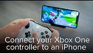 How to pair an Xbox One controller with an iPhone or iPad