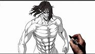 How To Draw The Attack Titan | Step By Step | Attack On Titan