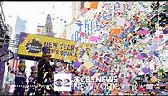 Confetti test held ahead of New Year's Eve ball drop in Times Square