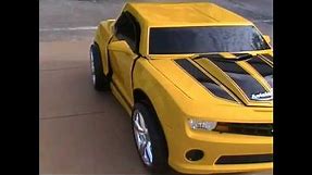 The Most Amazing Bumblebee Transformer Costume 2012