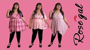 Plus Size Fashion Valentine's Day Try-On Haul and Review | Rosegal