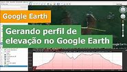 Como gerar um perfil de elevação no Google Earth