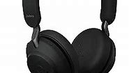 Jabra Evolve2 65 UC Wireless Headphones with Link380a, Stereo, Black – Wireless Bluetooth Headset for Calls and Music, 37 Hours of Battery Life, Passive Noise Cancelling Headphones