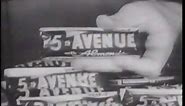 Old ad for "5th Avenue Candy Bars"