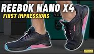 REEBOK NANO X4 | First Impressions and Workout (Plus, X3 vs X4)