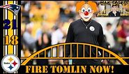 FIRE EVERYONE! Steelers LOSE to Patriots 21-18 | DISGUSTING! Fan postgame rant!