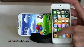 Samsung Galaxy S4 vs iPhone 5 Comparison Smackdown