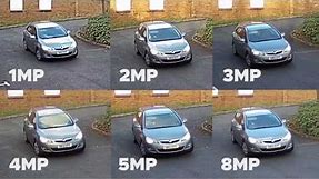 Gaia CCTV: What do megapixels mean to your CCTV system? Resolutions 1MP-8MP compared.