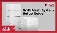 How to set up the PLDT Home's WiFi Mesh System | BYTE SIZED