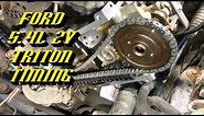 Ford 5.4L 2v Triton Engine: Complete Timing Walkthrough