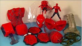 2004 SPIDER-MAN 2 SET OF 8 BURGER KING COLLECTION MOVIE TOY'S VIDEO REVIEW