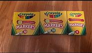 40 Crayola Standard Markers