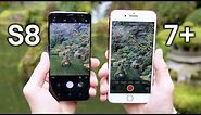 Samsung Galaxy S8 vs iPhone 7 Plus Camera Test Comparison