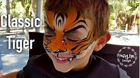 Classic TIGER - Face Paint Tutorial