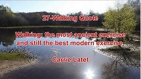 27 - Walking Quotes, Hiking Quotes & Related Life Quotes - Carrie Latet