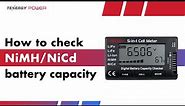 How to check your NiMH battery pack's capacity with Tenergy's 5-in-1 Cell meter