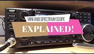 Icom 7300 Mini Scope And Spectrum Scope Explained