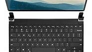 Brydge SPX+ Wireless Keyboard with Precision Touchpad | Compatible with Microsoft Surface Pro X | Designed for Surface | (Black)