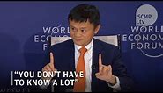 Jack Ma career advice: You don’t have to be smart to be successful