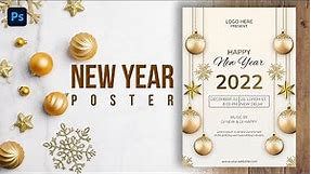 Happy New Year Post Design | Instagram Post Design | Adobe Photoshop CC