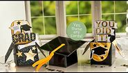 Graduation Box Cards SVG Kit Trailer