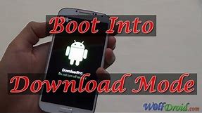 How to Boot into Download Mode for Samsung Galaxy S4