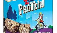 CLIF Kid Zbar Protein - Chocolate Chip - Crispy Whole Grain Snack Bars - Made with Organic Oats - Non-GMO - 5g Protein - 1.27 oz. (5 Pack)