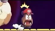 Mario turns into a goomba (Super Mario Bros Wonder Meme)