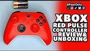 Xbox Pulse Red Controller Unboxing & Review