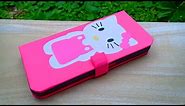 DIY Hello Kitty Phone Case/Cover from Cardboard |Cardboard Craft Ideas | How to Make Easy Phone Case